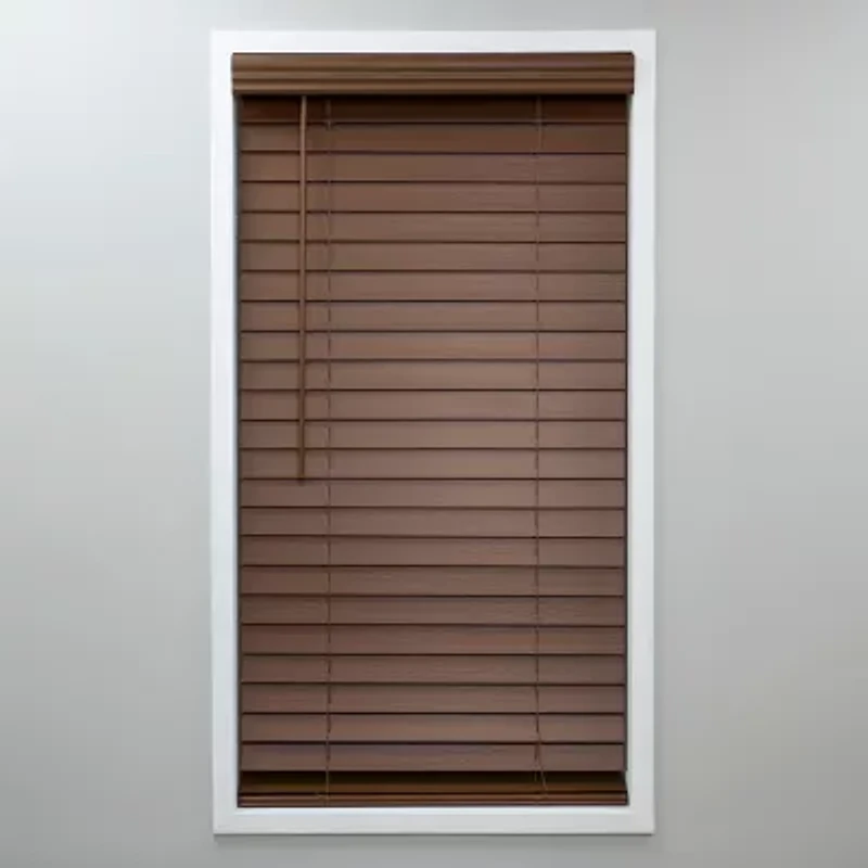 Eclipse Faux Wood 2" Cut-to-Width Cordless Blind