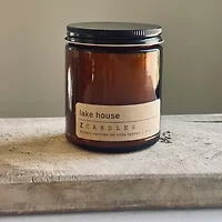 Z CANDLES 8 Oz Lake House Single Wick Scented Jar Candle