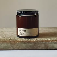Z CANDLES 8 Oz Teakwood Single Wick Scented Jar Candle