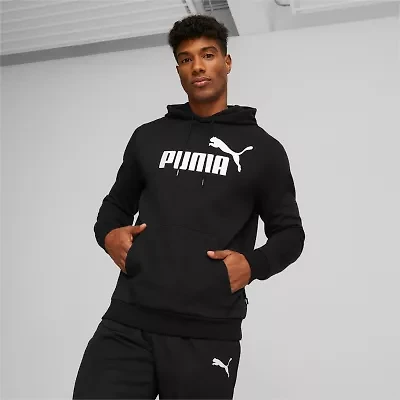 PUMA Essential Mens Long Sleeve Fleece Active Hoodie