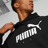 PUMA Essential Mens Long Sleeve Fleece Active Hoodie