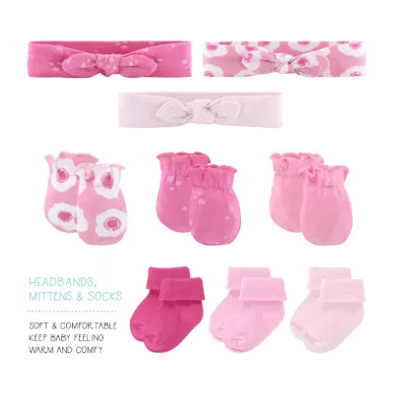 The Peanutshell Pretty Pink Baby Girls 16-pc. Clothing Set