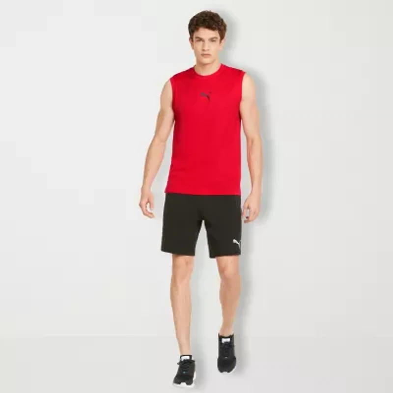 PUMA Rtg Mens Crew Neck Sleeveless Muscle T-Shirt