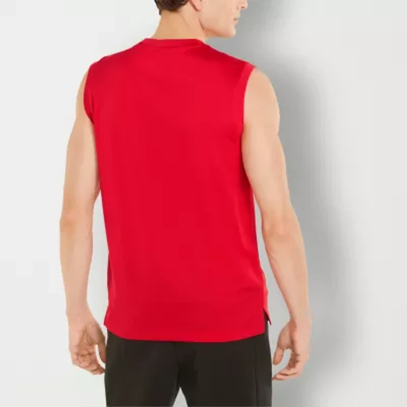 PUMA Rtg Mens Crew Neck Sleeveless Muscle T-Shirt