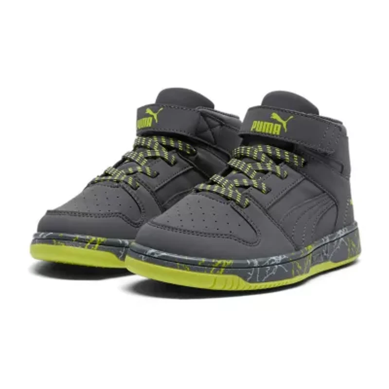 PUMA Rebound Layup Mountain Park Little Kid Boys Basketball Shoes