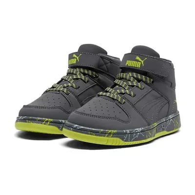 PUMA Rebound Layup Mountain Park Little Kid Boys Basketball Shoes