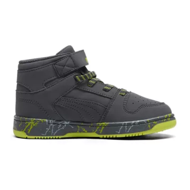 PUMA Rebound Layup Mountain Park Little Kid Boys Basketball Shoes