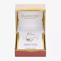 Footnotes Pendant Necklace