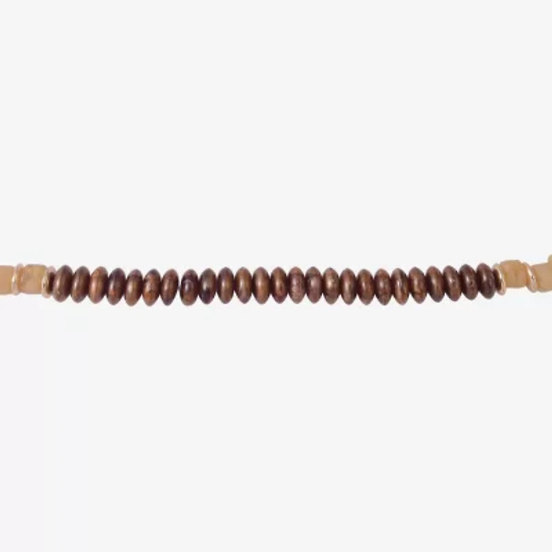 Mixit Gold Tone Womens 18 Inch Beaded Necklace