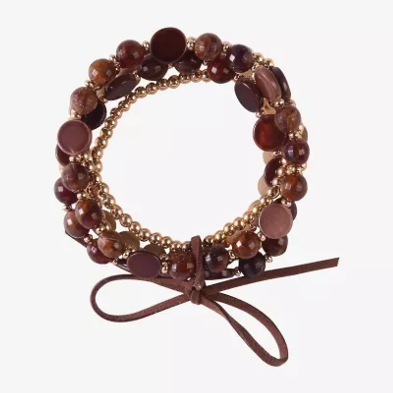 Mixit Gold Tone Womens -pc. Bracelet Set