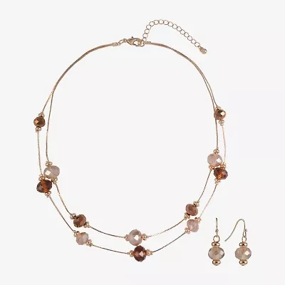 Mixit Gold Tone Womens 2-pc. Jewelry Set