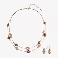 Mixit Gold Tone Womens 2-pc. Jewelry Set