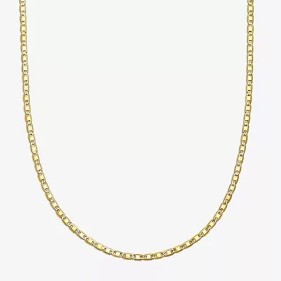 Unisex Adult 14K Gold 18 Inch Valentino Chain Necklace