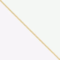 Mia Oro Womens 14K Gold 18 Inch Link Necklace
