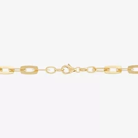 Mia Oro Womens 14K Gold 18 Inch Link Necklace