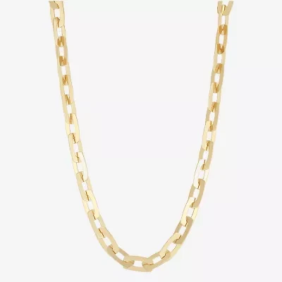 Mia Oro Womens 14K Gold 18 Inch Link Necklace