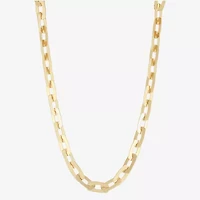Mia Oro Womens 14K Gold 18 Inch Link Necklace