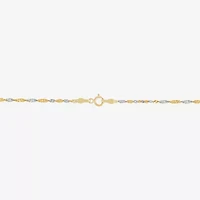 Mia Oro Womens 14K Gold 18 Inch Link Necklace