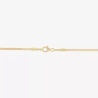 Mia Oro Womens 14K Two Tone Gold 18 Inch Link Necklace