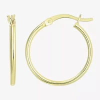 Womens 24K Gold Over Silver Round 3 Pair Earring Set