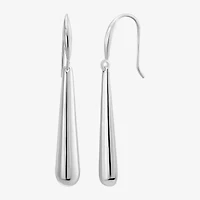 Womens Sterling Silver Drop Earrings
