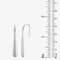 Womens Sterling Silver Drop Earrings