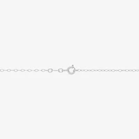 Limited Quantities! Womens 1/8 CT. T.W. Natural White Diamond Sterling Silver Bar 18 Inch Pendant Necklace