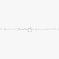 Limited Quantities! Womens 1/6 CT. T.W. Natural White Diamond Sterling Silver Round 18 Inch Pendant Necklace