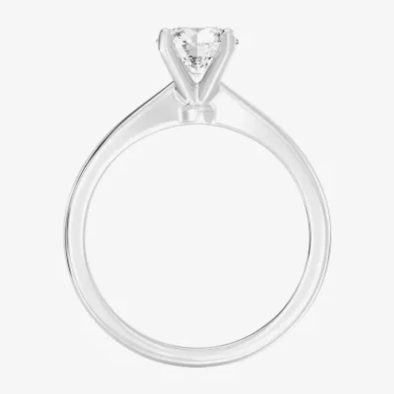 1 CT. Lab-Grown (G / SI2) Diamond Round Solitaire Engagement Ring 10K or 14K Gold