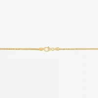 Mia Oro Womens 14K Gold 18 Inch Link Necklace