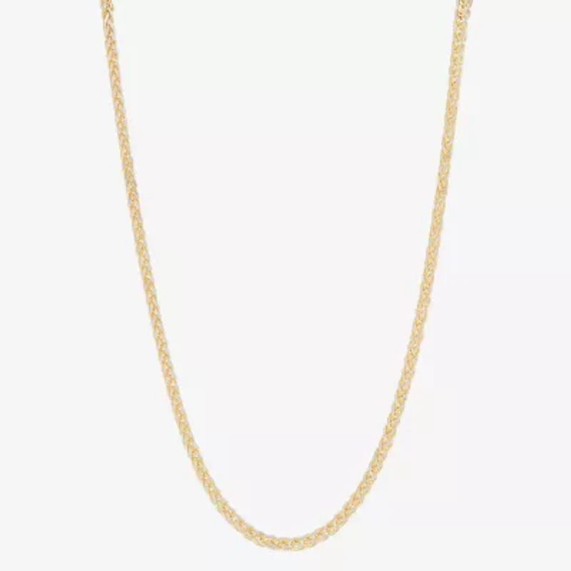 Mia Oro Womens 14K Gold 18 Inch Link Necklace