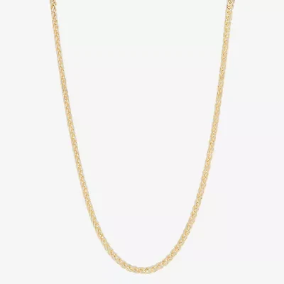 Mia Oro Womens 14K Gold 18 Inch Link Necklace
