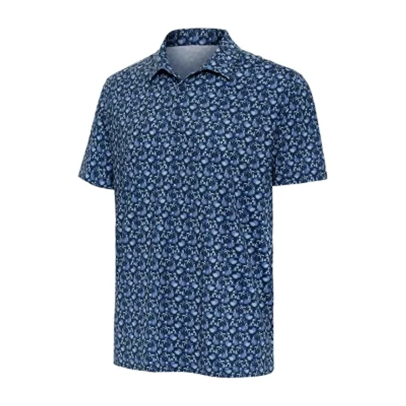Antigua Aruba Mens Regular Fit Short Sleeve Polo Shirt