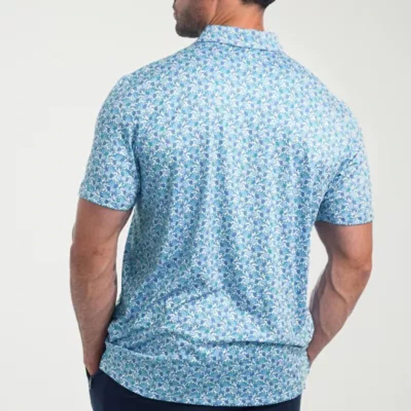 Antigua Barbados Mens Regular Fit Short Sleeve Polo Shirt