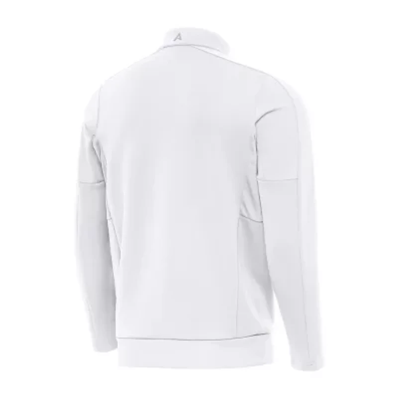 Antigua Generation Mens Mock Neck Long Sleeve Active Quarter-Zip Pullover