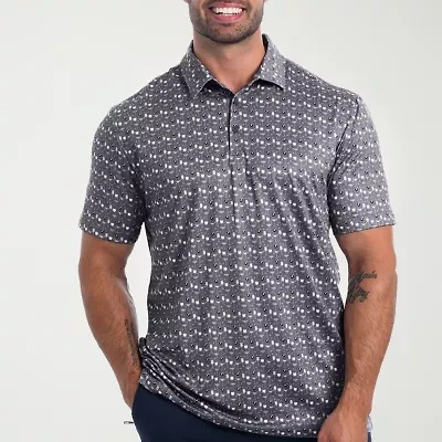 Antigua Happy Hour Mens Regular Fit Short Sleeve Polo Shirt