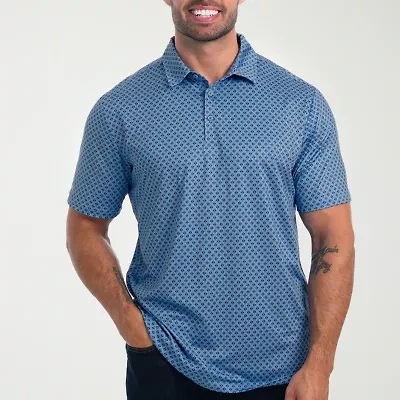 Antigua Paragon Mens Regular Fit Short Sleeve Polo Shirt