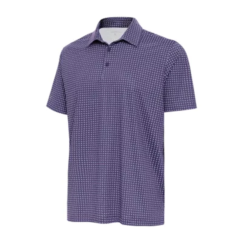 Antigua Tack Mens Regular Fit Short Sleeve Polo Shirt