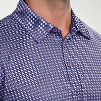 Antigua Tack Mens Regular Fit Short Sleeve Polo Shirt