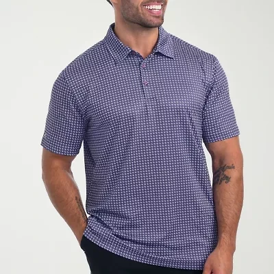 Antigua Tack Mens Regular Fit Short Sleeve Polo Shirt