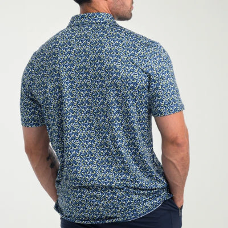 Antigua Seasons Mens Regular Fit Short Sleeve Polo Shirt