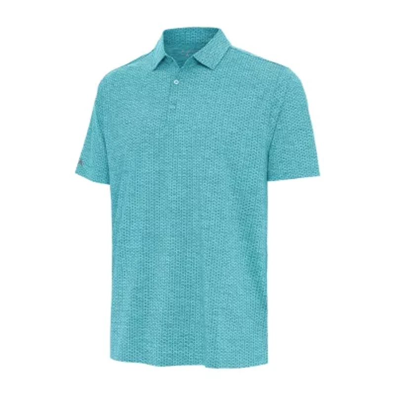 Antigua Sleet Mens Regular Fit Short Sleeve Polo Shirt