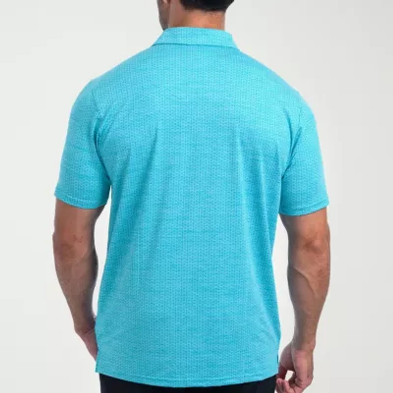 Antigua Sleet Mens Regular Fit Short Sleeve Polo Shirt