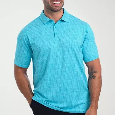Antigua Sleet Mens Regular Fit Short Sleeve Polo Shirt