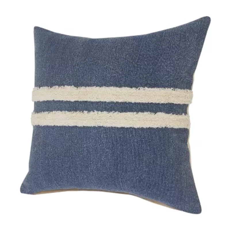 Lr Home Sunny Casual Square Throw Pillow