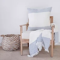 Lr Home Sundry Strip Square Throw Pillow