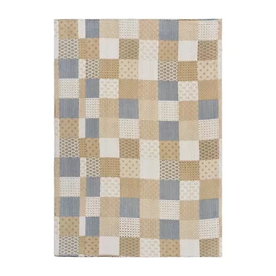 Lr Home Kris Patchwork Midweight Throw