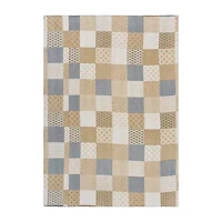 Lr Home Kris Patchwork Midweight Throw