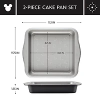 Farberware Disney Bake with Mickey Mouse 2-pc. Cake Pan Set