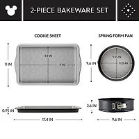 Farberware Disney Bake with Mickey Mouse -pc. Bakeware Set